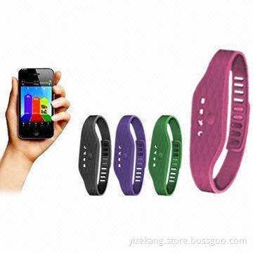 Calorie burned digital wrist band pedometer